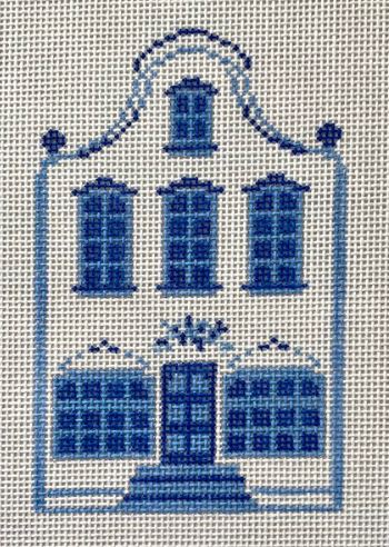 click here to view larger image of Delft House 1 (hand painted canvases)