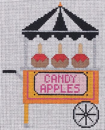 click here to view larger image of Candy Apple Cart (hand painted canvases)