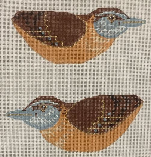 click here to view larger image of South Carolina Wren (hand painted canvases)