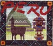 click here to view larger image of Postcard - Peru (hand painted canvases)