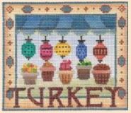 click here to view larger image of Postcard - Turkey (hand painted canvases)
