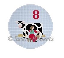 click here to view larger image of Day 8  Maids Milking  (hand painted canvases)