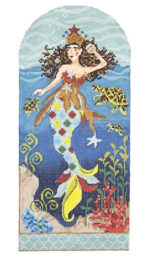 click here to view larger image of Olivia the Mediterranean Mermaid (hand painted canvases)