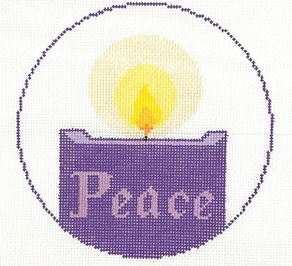 click here to view larger image of Advent - Peace (hand painted canvases)