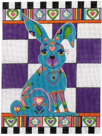 click here to view larger image of Bunny (hand painted canvases)