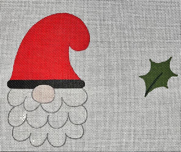 click here to view larger image of Santa Gnome w/Stitch Guide (hand painted canvases)