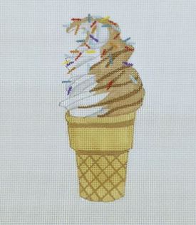 click here to view larger image of Soft Serve (hand painted canvases)
