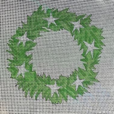 click here to view larger image of Starfish Wreath (hand painted canvases)
