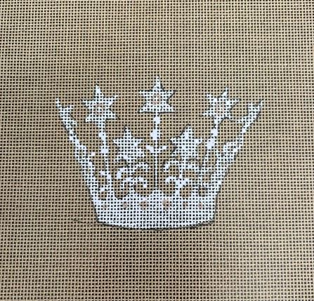 click here to view larger image of Crown (hand painted canvases)