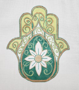 Hamsa Embroidery Kit