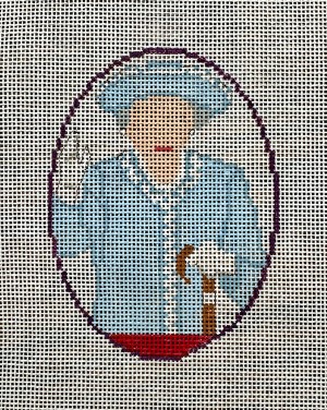 click here to view larger image of HM Elizabeth at 70th Jubilee (hand painted canvases)