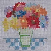 click here to view larger image of Small Bouquet 6 (hand painted canvases)