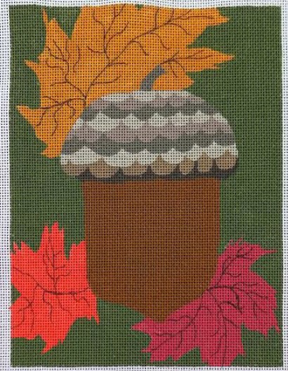 click here to view larger image of Acorn (hand painted canvases)