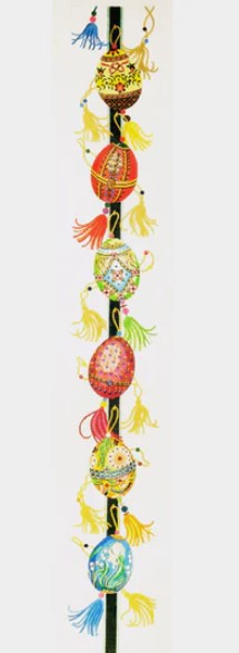 click here to view larger image of Faberge Egg #2 (hand painted canvases)