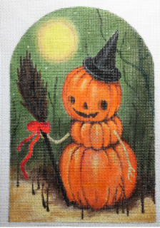 click here to view larger image of Pumpkin Forest (hand painted canvases)
