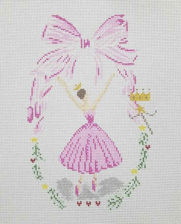 click here to view larger image of Ballerina Bow (hand painted canvases)