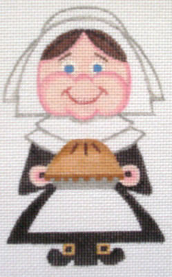 click here to view larger image of Female Pilgrim (hand painted canvases)