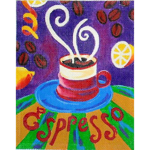 click here to view larger image of Espresso (hand painted canvases)
