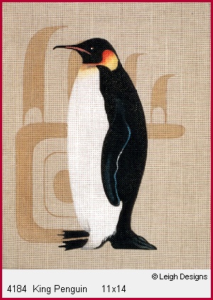 click here to view larger image of King Penguin (hand painted canvases)