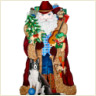 click here to view larger image of Western Santa (hand painted canvases)