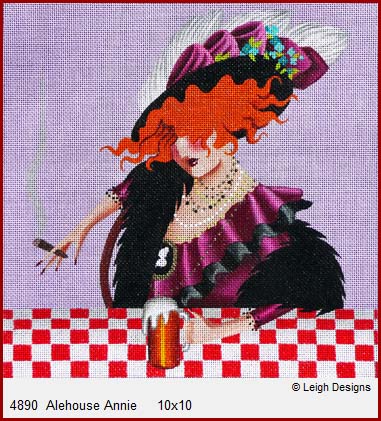 click here to view larger image of Alehouse Annie (hand painted canvases)