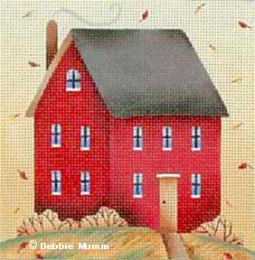 click here to view larger image of Fall  House (hand painted canvases)