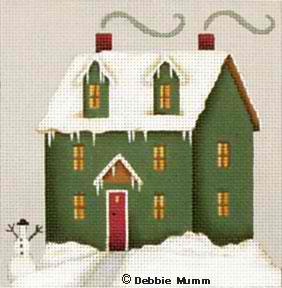 click here to view larger image of Winter  House (hand painted canvases)