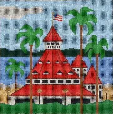 click here to view larger image of Hotel Del Coronado (hand painted canvases)