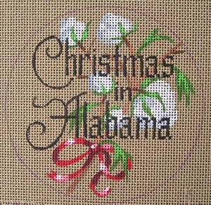 click here to view larger image of Christmas in Alabama (hand painted canvases)