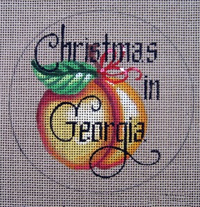 click here to view larger image of Christmas In Georgia (hand painted canvases)