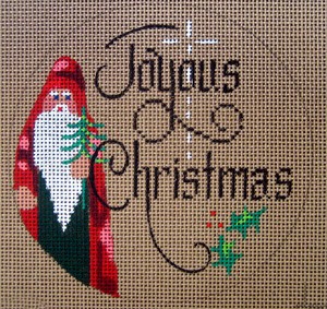 click here to view larger image of Joyous Christmas (hand painted canvases)
