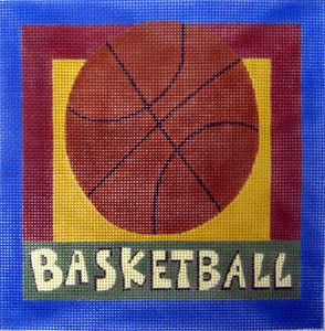 click here to view larger image of Basketball  (hand painted canvases)