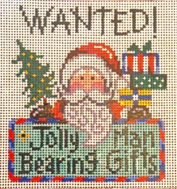 click here to view larger image of Wanted - Jolly Man Bearing Gifts (hand painted canvases)