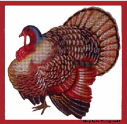 click here to view larger image of Turkey  (hand painted canvases)