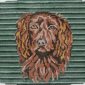 click here to view larger image of Boykin Spaniel Cummerbund (hand painted canvases)