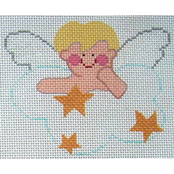 click here to view larger image of Blonde Boy Angel (hand painted canvases)