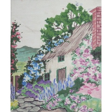 click here to view larger image of Country Cottage (hand painted canvases)