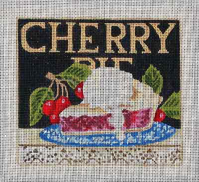 click here to view larger image of Cherry Pie (hand painted canvases)