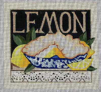 click here to view larger image of Lemon Pie (hand painted canvases)