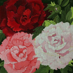 click here to view larger image of Giant Peonies (hand painted canvases)