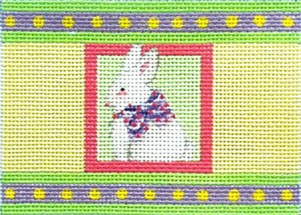 click here to view larger image of Bunny Cracker - Easter Cracker series (hand painted canvases)
