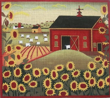click here to view larger image of Sunflower Farm (hand painted canvases)