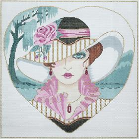 click here to view larger image of Southern Lady (hand painted canvases)