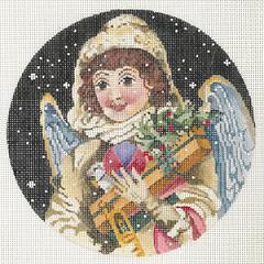 click here to view larger image of Angel Bearing Gift (hand painted canvases)