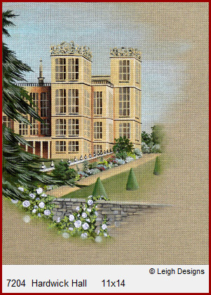 click here to view larger image of Harwick Hall (hand painted canvases)
