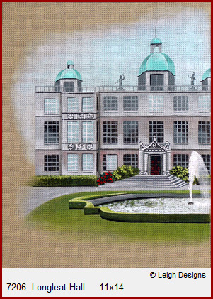 click here to view larger image of Longleat Hall (hand painted canvases)