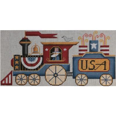 click here to view larger image of Independence Train (hand painted canvases)