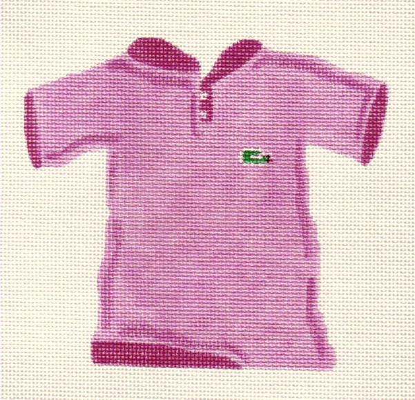 click here to view larger image of Lacoste Polo Ornament (hand painted canvases)
