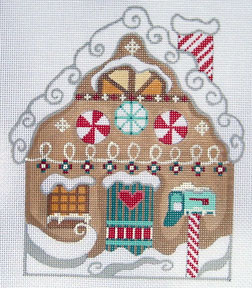 click here to view larger image of Gingerbread House Stitch Guide (books)