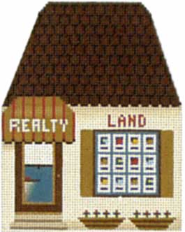click here to view larger image of Realty - Thimble Town (hand painted canvases)